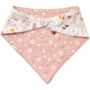Vorschaubild Wende Dreiecktuch Gänseblümchen rosa-beige