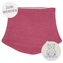 Vorschaubild Wende Schlauchschal Fleece altrosa