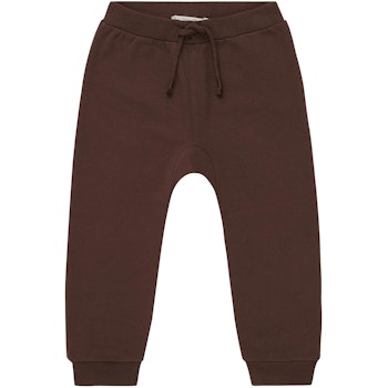Uni Sweat Babyhose zimt-braun