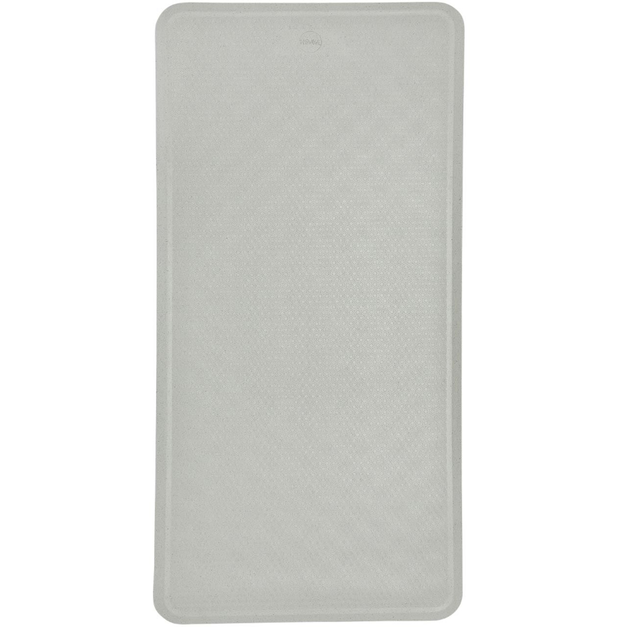 Badewanneneinlage aus Naturkautschuk 75x34 cm - grau