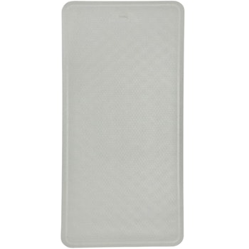 Badewanneneinlage aus Naturkautschuk 75x34 cm - grau