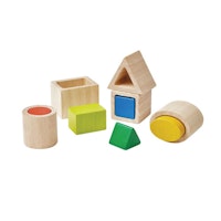 Formen Sortieren Spielzeug aus Holz ab 1 Jahr