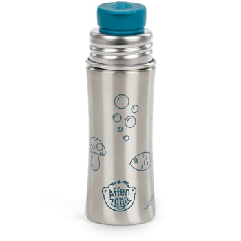 Edelstahl Trinkflasche Sportverschluss petrol