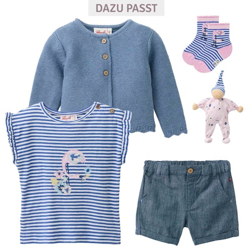 Luftiges T-Shirt Rüschenärmel