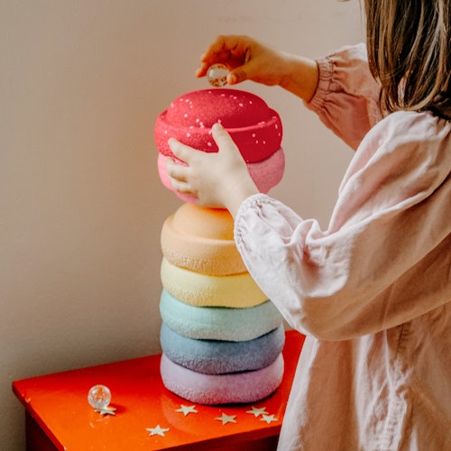 Stapelstein® Special Mini rainbow pastel 6+1 kleine Elemente