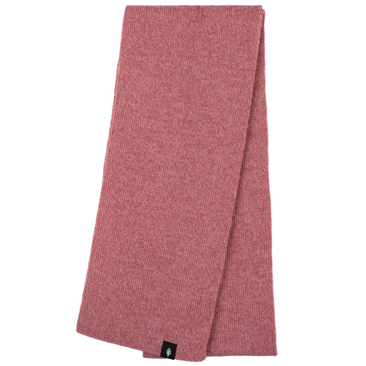 Kinder Schal Wolle Seide rauch-pink