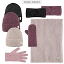 Vorschaubild Damen Loop Baby Alpaka Merinowolle Mix beige