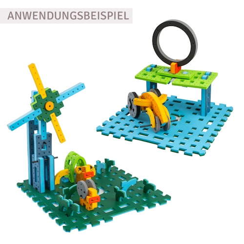 Schaumstoff Baumatte grün