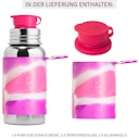 Vorschaubild Trinkflasche Sportverschluss 550 ml pink swirl