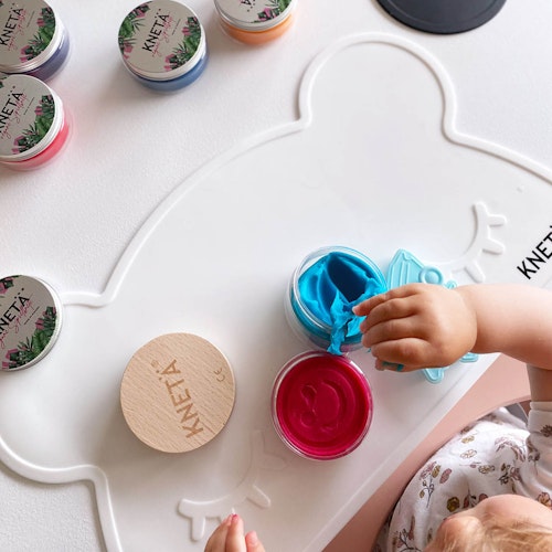 KNETÄ® 8er-Set Knete ab 1 Jahr, 125g Dosen