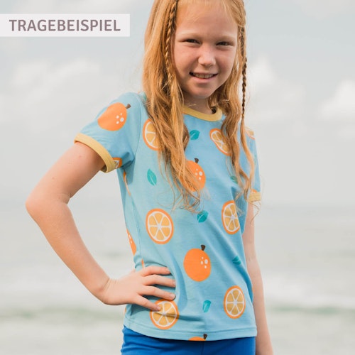 Shirt kurzarm Himbeeren