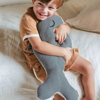 Dekokissen Wal Kuscheltier – 42 cm