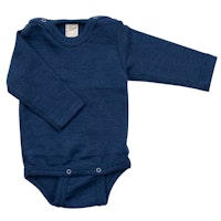 Wolle Seide Body langarm