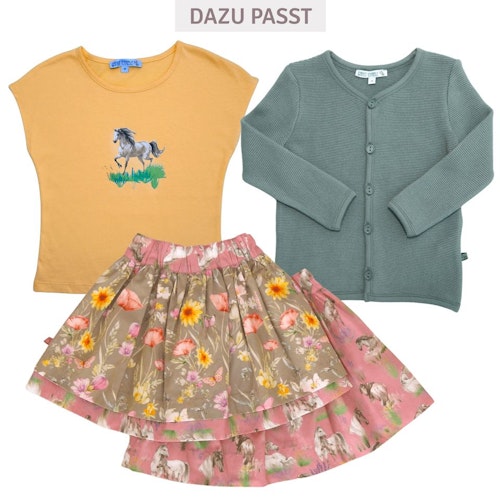 Sommer Shirt Schmetterling-Druck