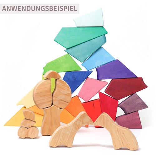 Bauspiel Regenbogenlöwe – 27 Teile