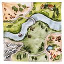 Vorschaubild Spieltuch Bio-Baumwolle Königreich 100 x 100 cm