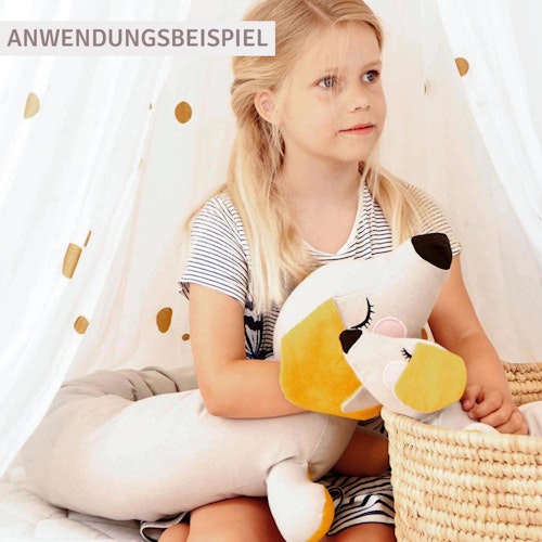 Nestchen Dackel 195 cm - braun