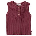 Vorschaubild Edler Strickpullunder bordeaux