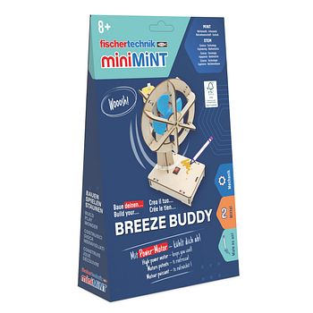 miniMINT BreezeBuddy - Technik Holzbausatz ab 8 Jahren