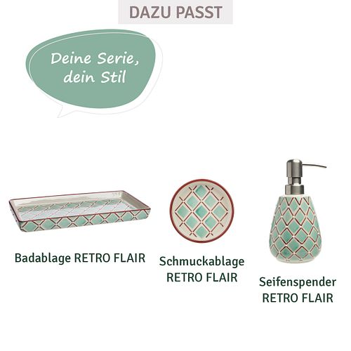 Badablage RETRO FLAIR für schöne Ordnung am Waschplatz