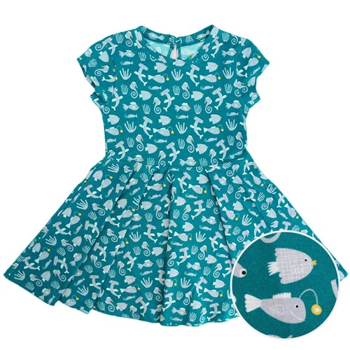 Sommer Kleid mit Eis-Druck