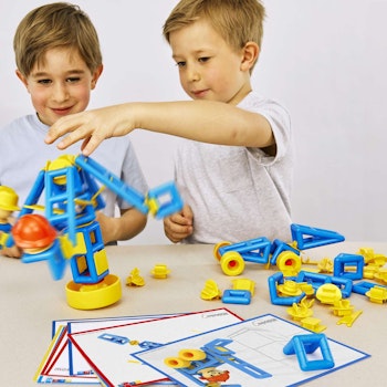 Öko Lernspielzeug ECO BUILDER mit 92 Bausteinen
