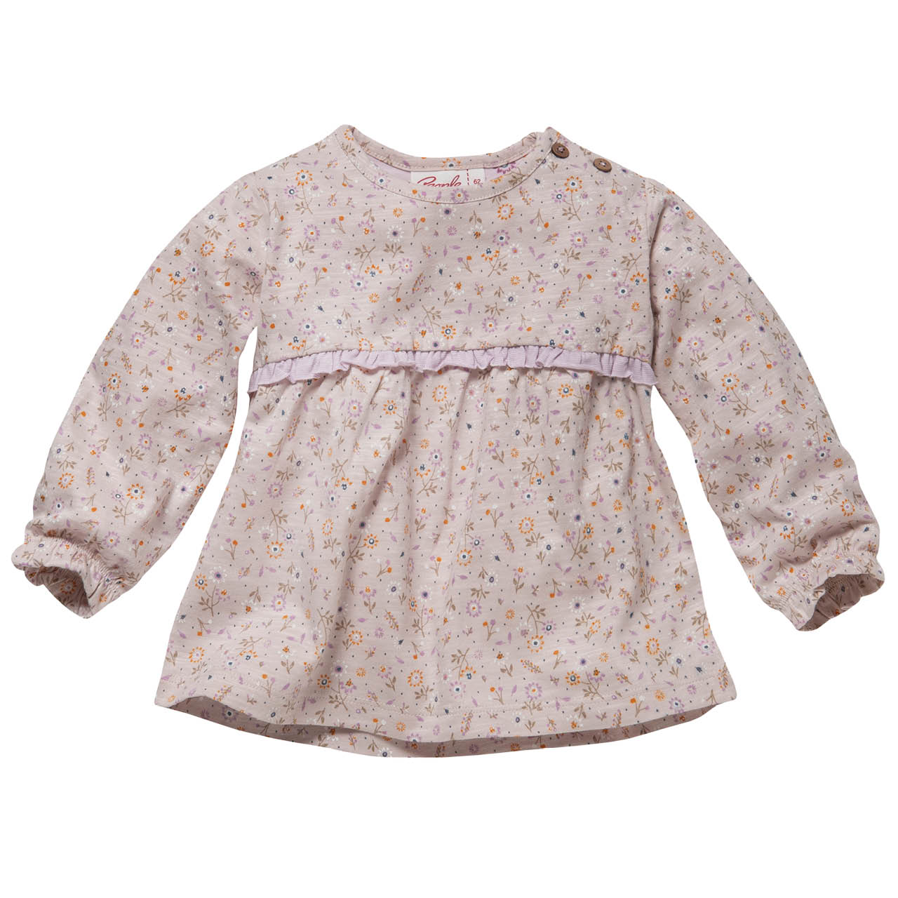 Weiches Langarmshirt Frühlingsblumen