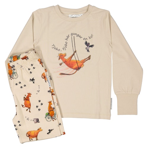 Zweiteiliger Schalfanzug Mama Muh und die Krähe Zweiteiliger Schalfanzug Mama Muh und die Krähe