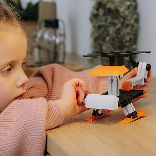 Junior Max Baukasten mit Solarfunktion ab 5 J.