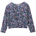 Vorschaubild Langarmshirt Bindedetail Blümchen
