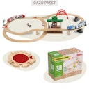 Vorschaubild Großes Bahn Reisezug Set 42 Teile