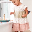 Vorschaubild Luftiges Kleid kurzarm