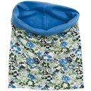 Vorschaubild Blumen Schlauchschal blau