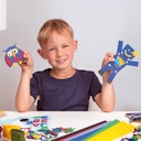 Vorschaubild Bastelkoffer blau 400 Teile ab 5 Jahren