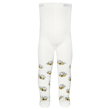 Hochwertige Strumpfhose Pilze dunkelbeige