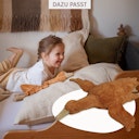 Vorschaubild Gans klein Dinkelspreu Kuscheltier Wärmekissen rost