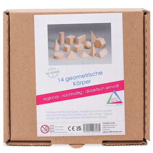 Geometrische Körper 14 Stück