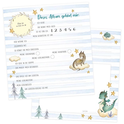 Freundebuch Drachen