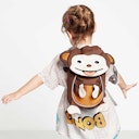 Vorschaubild Ergonomischer Rucksack 1-3 Jahre Affenzahn braun