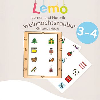 Lemo Kartensatz Weihnachtszauber 3-4 J.