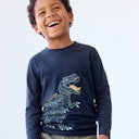 Vorschaubild Weiches Langarmshirt Dinosaurier