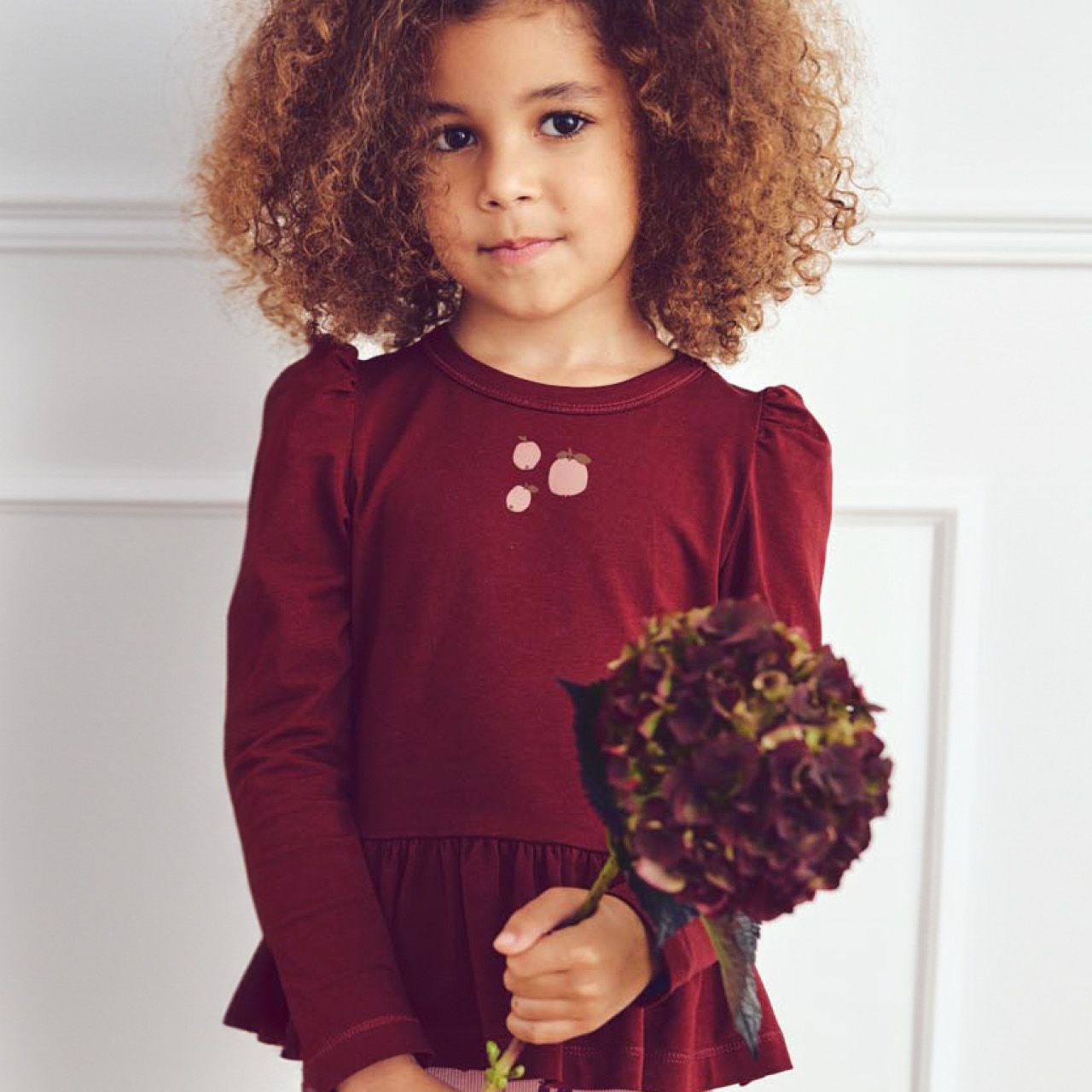 Edles Langarmshirt Schößchen