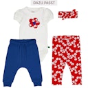 Vorschaubild Weicher Kurzarmbody Blume