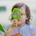 Vorschaubild Kinderlupe aus Holz