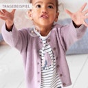Vorschaubild Klassischer Cardigan Knopfleiste