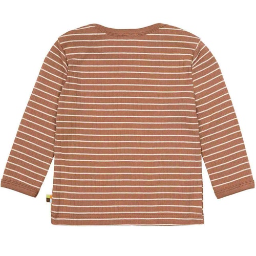 Softes Langarmshirt grobe Rippe