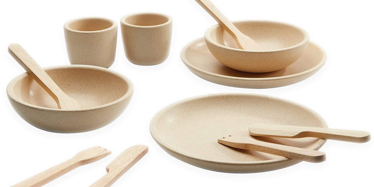 Plantoys Geschirrset für die Kinderküche online kaufen