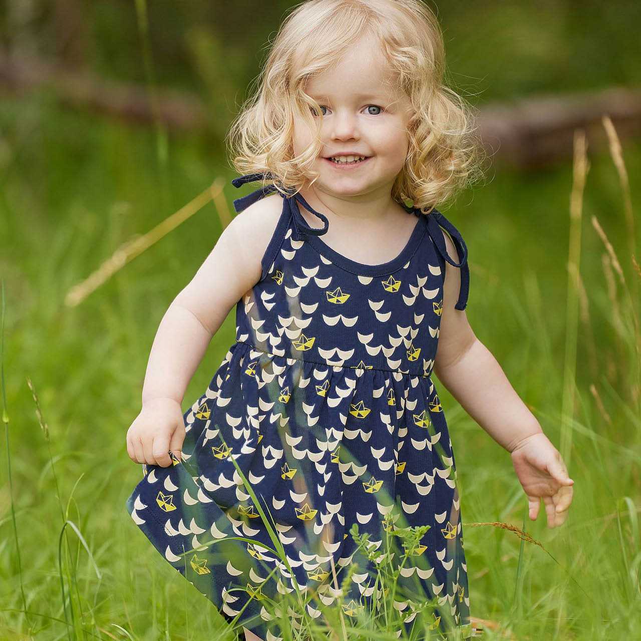 Luftiges Trägerkleidchen Boote