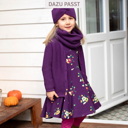 Flatterkleid langarm Pferde