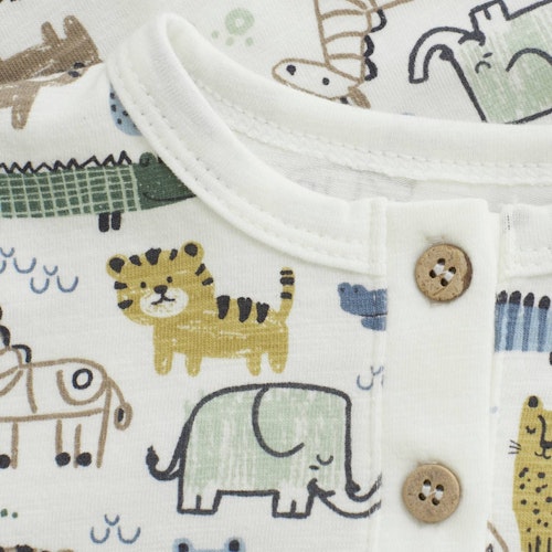 Leichtes Shirt langarm Tiere